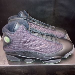Jordan 13 black and green altitude
